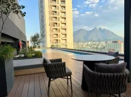 Departamento en el centro de Monterrey en Paseo Santa Lucia y junto a Fundidora FIFA World Cup 2026 Fan Fest lodging