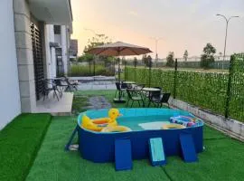 Modern Cozy Retreat Banting Private BBQ Kids Pool Corner Lot