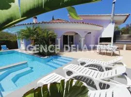 Villas con piscina y Jacuzzi privado, 2 dormitorios, barbacoa, Wifi - ES-389-33