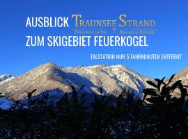 Ferienhaus TraunseeStrand, отель в городе Эбензе-ам-Траунзе