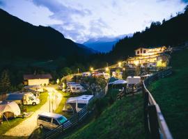 Camping Zögghof, campamento en San Leonardo in Passiria