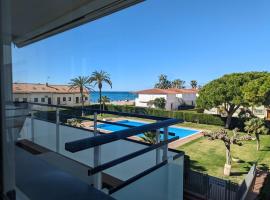 Beachside apartment, hotel Altafullában