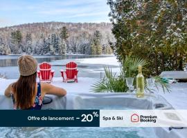 Bécassines Private Spa & Pool table , Waterfront, hotel em Nominingue