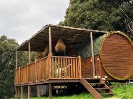 Roulotte Atypique - Vue Mer - Écrin de Nature