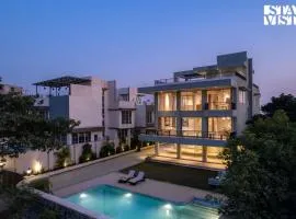 StayVista at Terra Palms with Pool, BBQ