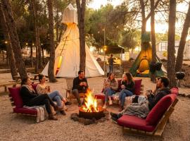 Camping Indiani Jones אינדיאני ג'ונס קמפינג, hotel Sha'al városában