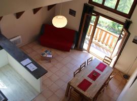 Les chamois, hotel i Roubion