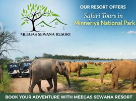 Meegas Sewana Resort, khách sạn ở Minneriya