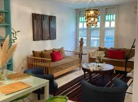 Cozy blue apartment la marsa beach