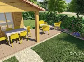 Chalet prestige 19 piscine partagée