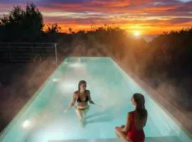 Panoramic Villa 200m from the Sea with Heated Pool & Whirpool