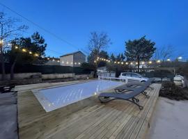 Villa Rubia Studio Mezzanine, hotel i Fabrezan