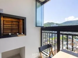 Apto c/ Churrasqueira 500m da Praia LPR1304