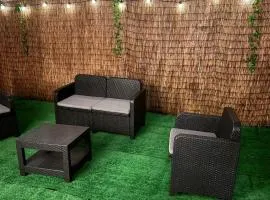 Appartement terrasse WIFI Chaines cablées 4 pers fac de droit Lille Moulins