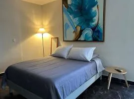 New studio 10 min BBVA Stadium Wifi & Coffee