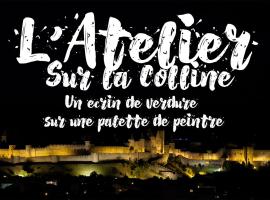 L'Atelier B&B - Esprit bohème, la nature en ville, viešbutis mieste Karkasonas