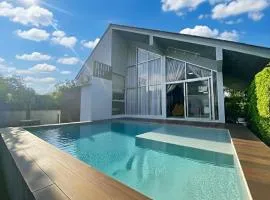 Pool villa 3 BR 10 Persons 5-min to tiger zoo - Njoy Pool villa