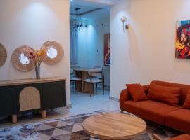 Appartement 2 chambres spacieux et design、Kolweziのホテル