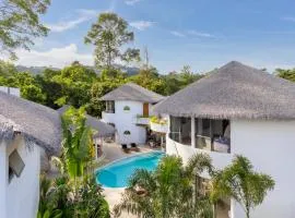 Villa Palmito Samui 600 m avec personnel