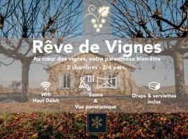 Rêve de Vignes - Au cœur des vignes, votre parenthèse bien-être, Hotel in Soussac