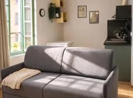 Studio neuf équipé, confortable et au calme