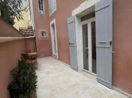 Cocon de Nuit - appartement RDC, avec terrasse