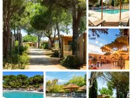 Camping "Le Hameau des Pins" - Mobil-home neuf - 6 personnes - 3 chambres