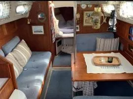 Cozy sailboat in central Gothenburg