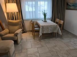 Maisonette with large terrace, hotelli Leipzigissä