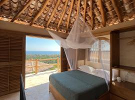 Tres Leches Zipolite，希伯萊特沙灘的飯店