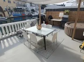 Casa con embarcadero