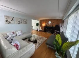 Charming Bright 3BR House - Upper Level Suite