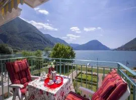 Appartement mit Seeblick auf den Luganersee