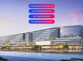 Arthur Hotel Liwan COCO Park Dongsha Metro Guangzhou, hotell med parkering i Guangzhou