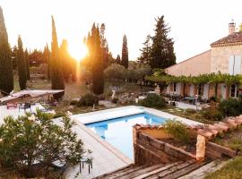 Château Catherine de Montgolfier - B&B et Gites - Piscine - Domaine viticole bio avec dégustation, hotel a Narbonne