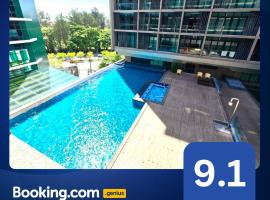 Riverson SOHO Kota Kinabalu, hotel sa hidromasažnim kadama u gradu Kota Kinabalu