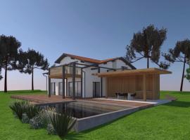 Laguillotte, hotel s parkovan&iacute;m v destin&aacute;cii Seignosse