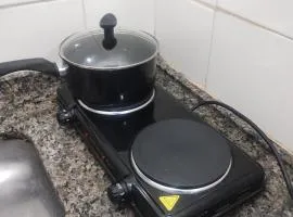 kitnet26 with air conditioning and parking, well located