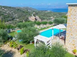 Private Pool with Sea & Mountain View ,Full Privacy - Villa Kyriaki