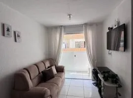 Apto Completo 2 Quartos, Piscina, Garagem e Ar-condicionado - Até 5 Pessoas