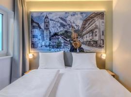 B&B HOTEL Mittenwald, hotel s parkovan&iacute;m v destin&aacute;cii Mittenwald