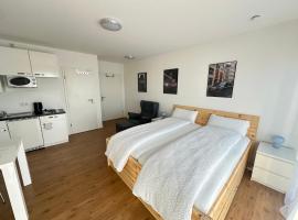 Helles Studio mit Weitblick, Doppelbett, zentrumsnah, hotel a Aschaffenburg