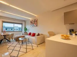 Le Rubis - Appartement pour 3 personnes - Avec Piscine - Proche aeroport Mohammed 5