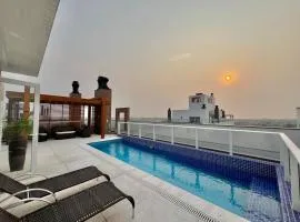 Excelente localização e acomodação, apartamento novo, próximo ao mar