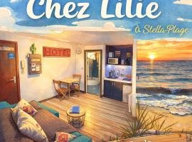 Chez Lilie, Studio cosy classé 2 étoiles Plage de Stella, hotel i Cucq