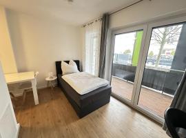 Zentrales & kompaktes Studio mit Balkon, hotel a Aschaffenburg