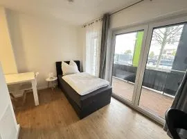Zentrales & kompaktes Studio mit Balkon