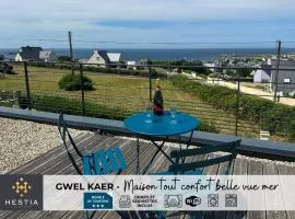 GWEL KAER - Maison tout confort petite vue mer