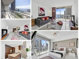 W Hotel 2BR Ocean View, Pool, Spa, Free Gym Classes