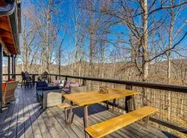 Mtn-View Cabin with Hot Tub Near Blairsville Trails
